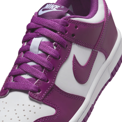 Nike Big Kids Dunk Low - White/Purple