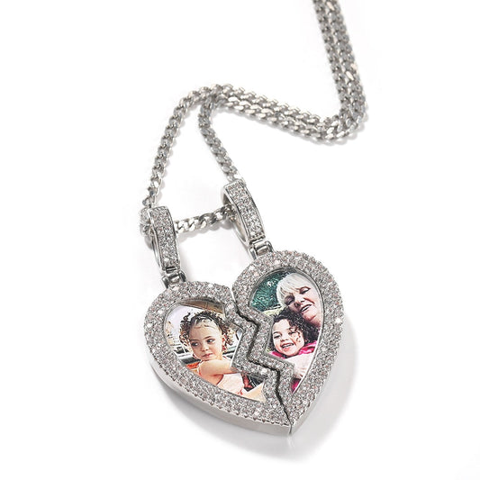 Broken Heart Photo 2 Pictures Pendant