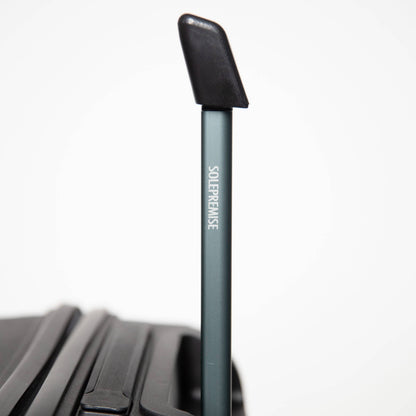 20-inch Black Carry-On Hardcase Roller Luggage