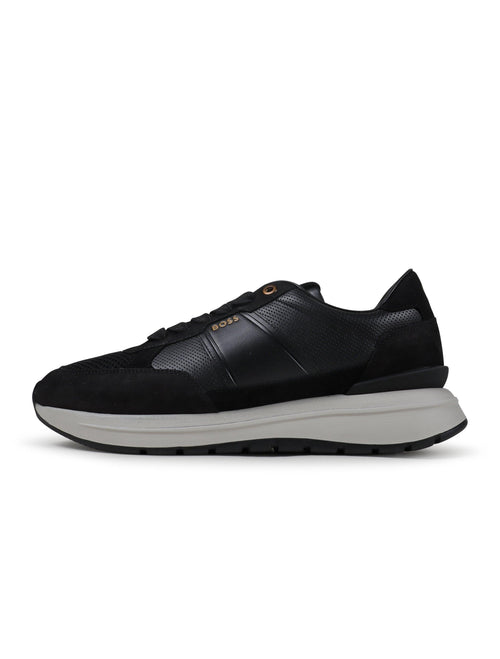 Hugo Boss Mens Jace Runn Shoes - Black