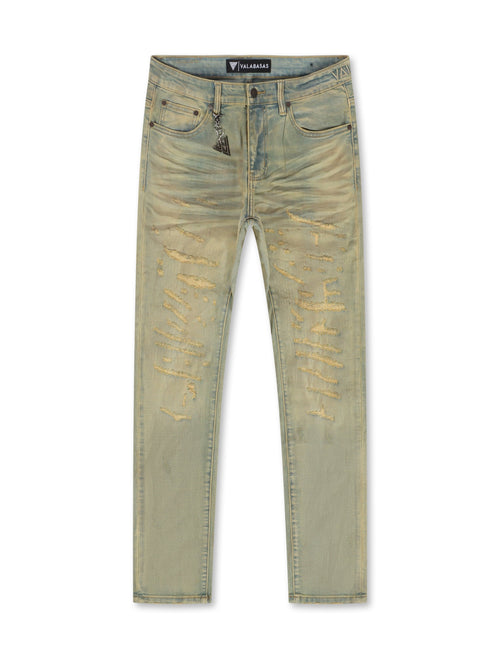 Valabasas Repair Skinny Jean - Vintage Wash