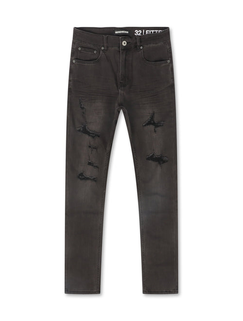 Serenede Shadow 33 Skinny Jeans - Coal
