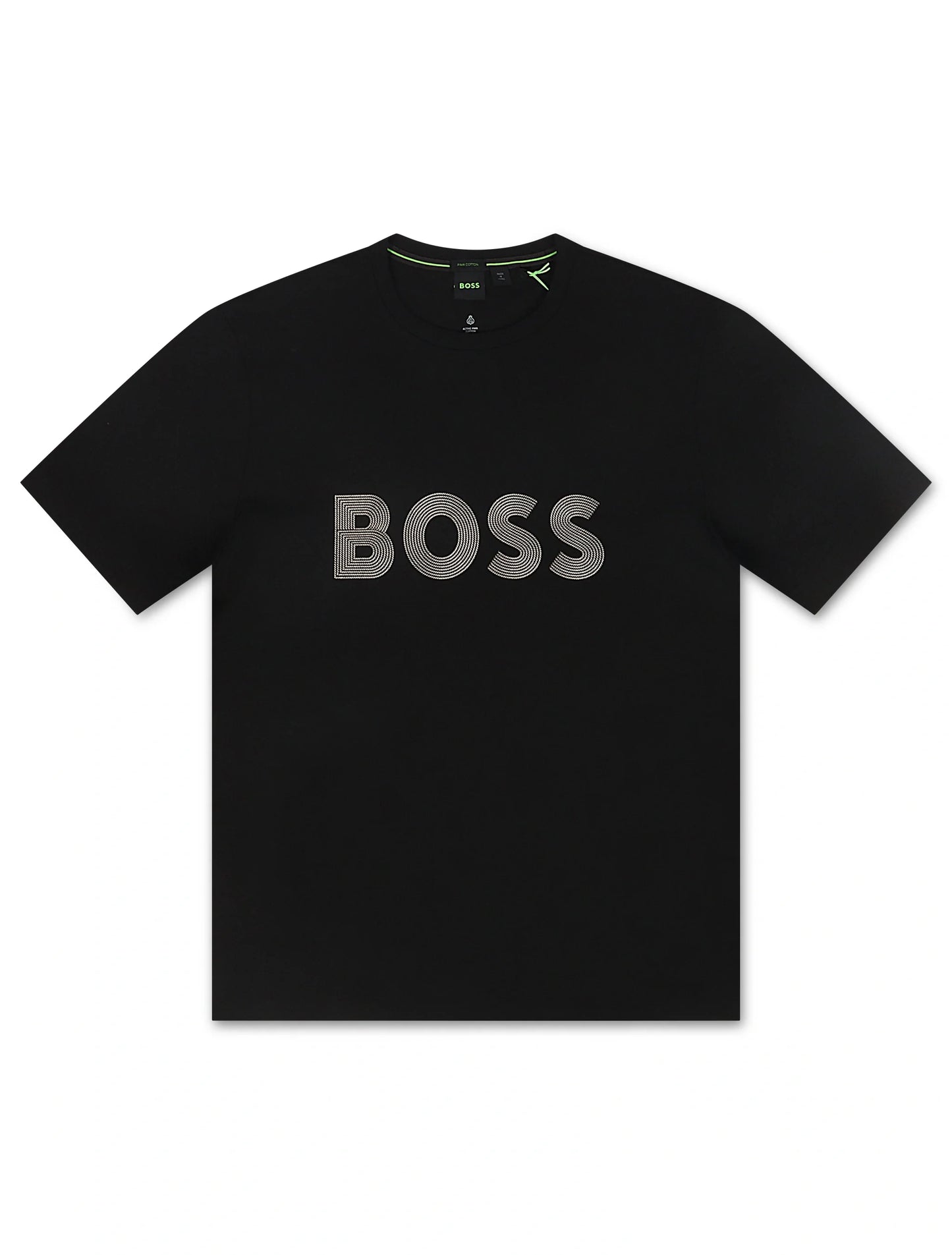 Boss Green Logo Future Tee - Black