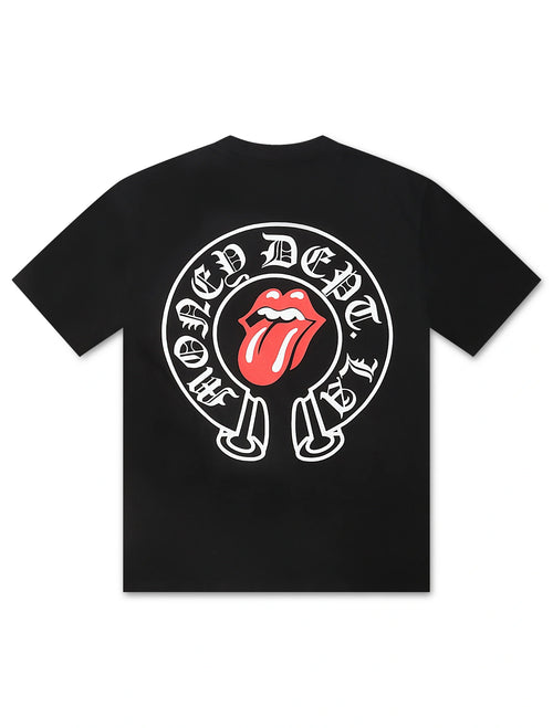Money Dept. Tongue and Lips Tee - Black