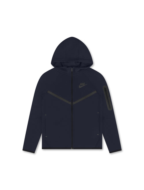 Nike Big Kids Sportswear Tech Fleece Hoodie - Obsidian