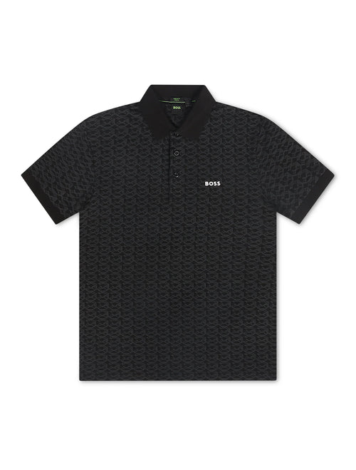 Boss Green Paddy Striped C Polo - Black