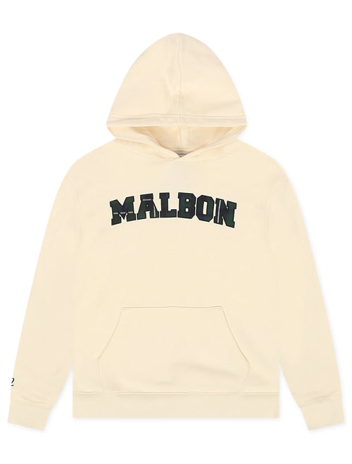 Malbon Fesque Preston Hoodie - Ivory