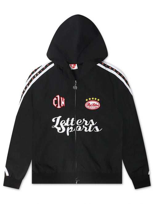 Red Letters x Cam Newton Rhinestone Hoodie - Black