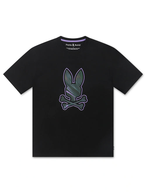 Psycho Bunny Longbridge Graphic Tee - Black
