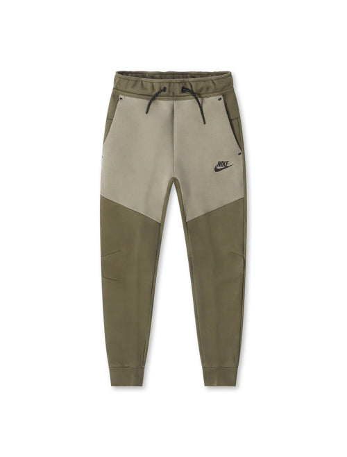 Nike Big Kids Tech Fleece Joggers - Medium Olive