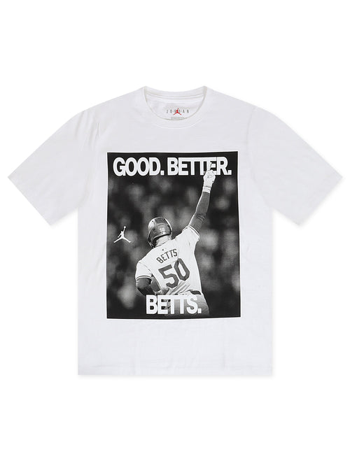 Air Jordan Mookie Betts Tee - White