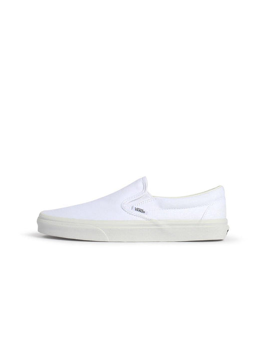 Vans Big Kids Classic Slip On - True White