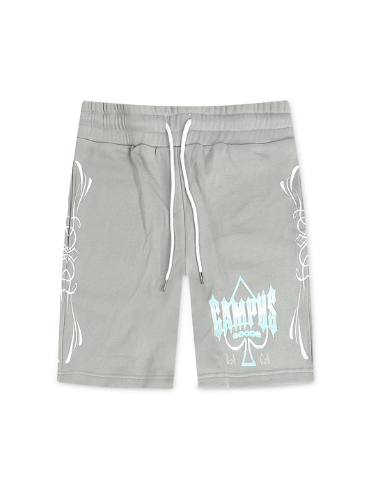 Campus Chrome Fleece Shorts - Green