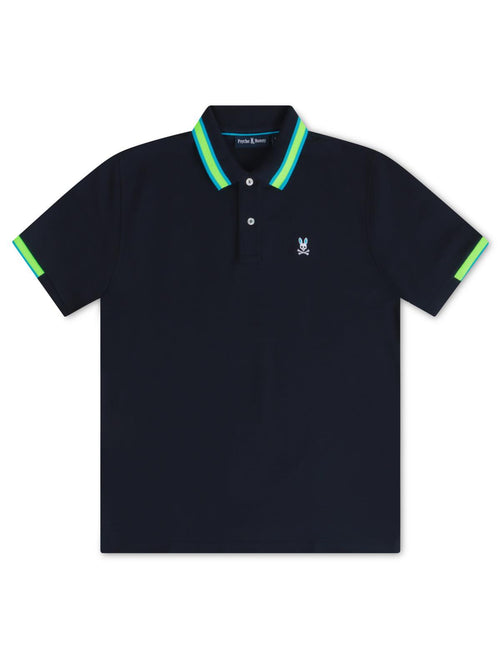 Psycho Bunny Mens Woodstock Polo - Navy