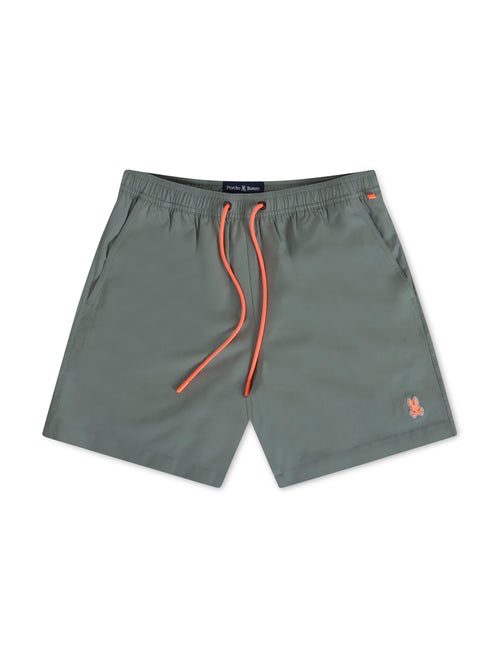 Psycho Bunny Malta Color Changing Swim Trunk - Agave Green