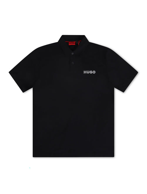 Hugo Drocholo Regular Fit Polo - Black