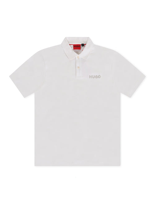Hugo Drocholo Regular Fit Polo - Cream