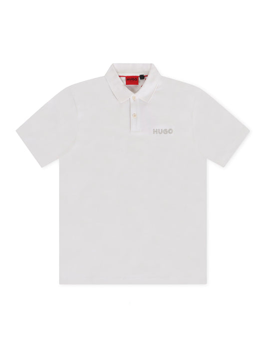 Hugo Drocholo Regular Fit Polo - Cream