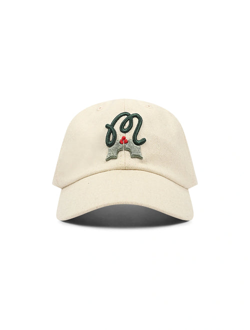 Malbon Mistleflow Dad Hat - Ivory