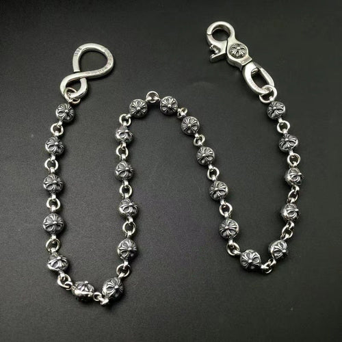 Retro chain waist trouser chain bag chain
