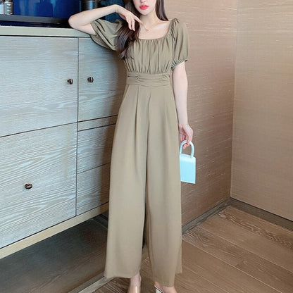 2022 Women's Jumpsuit Rompers Long Wide Leg Sexy Pants for Women Summer